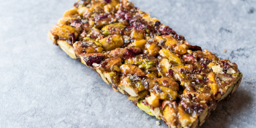 Saffron Honey Fruit & Nut Bar