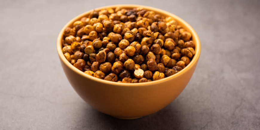 Sumac Spice Oven Roasted Chickpeas